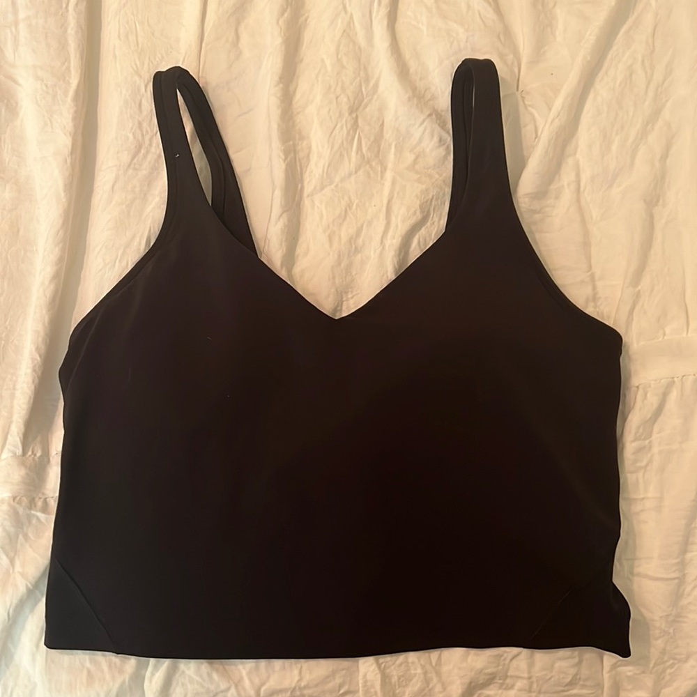 Lululemon Black Align Tank Top - Size 8